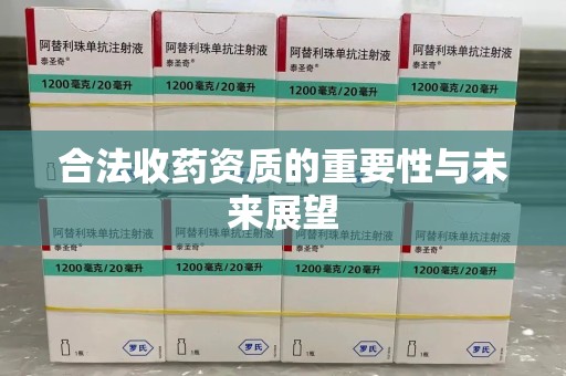 连云港合法收药资质的重要性与未来展望