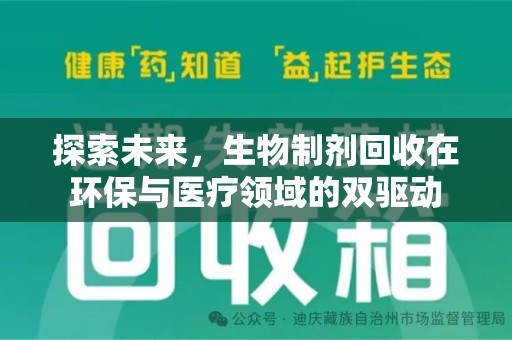 连云港探索未来，生物制剂回收在环保与医疗领域的双驱动
